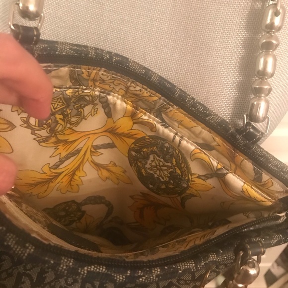 Authentic Christian Dior Vintage Small Tote Handbag - Picture 6 of 13